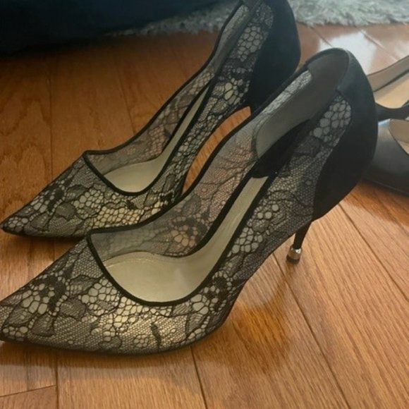 Beautiful black Paul Andrew Heels - Picture 1 of 2